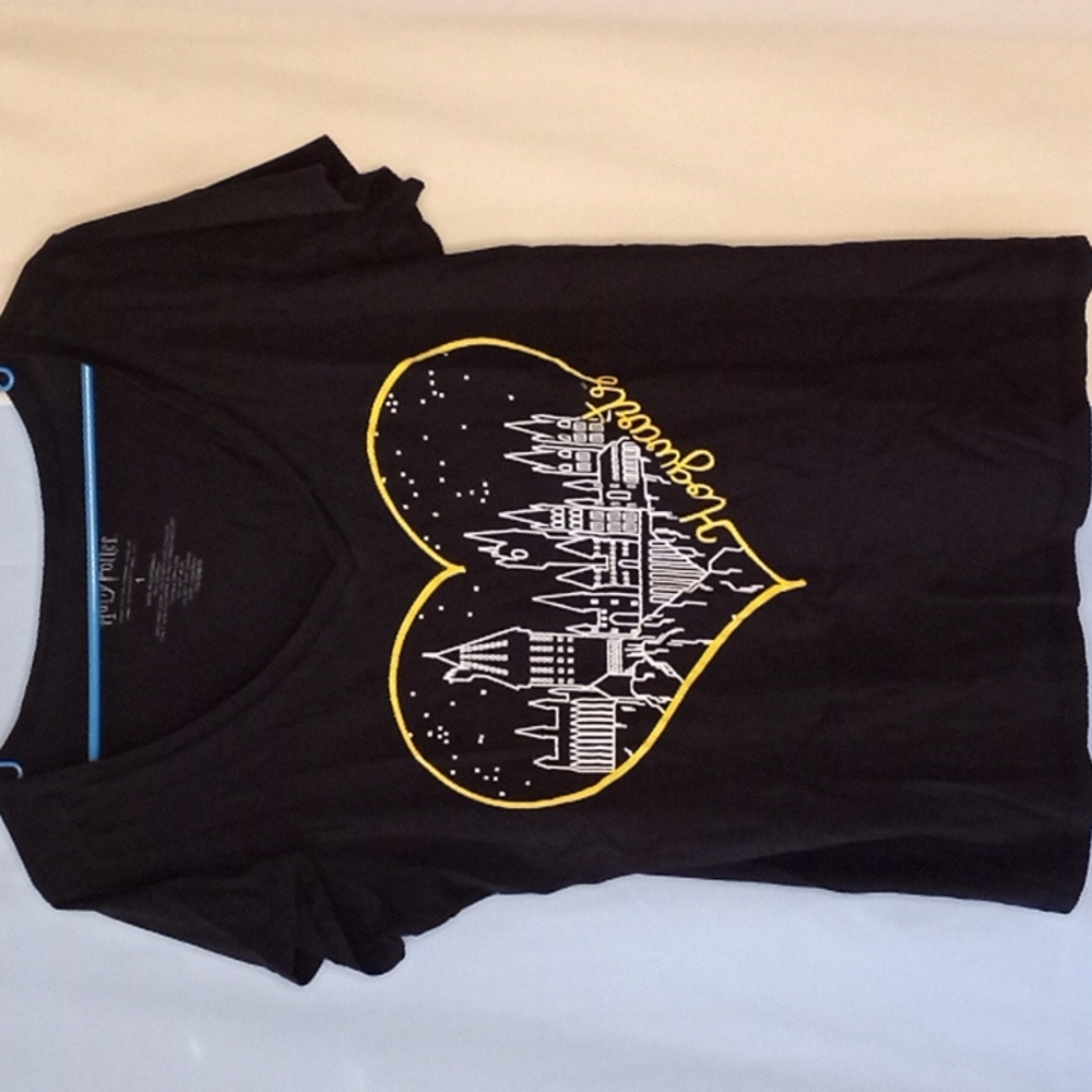 Harry Potter Love Hogwarts Black T-Shirt Women's 1X